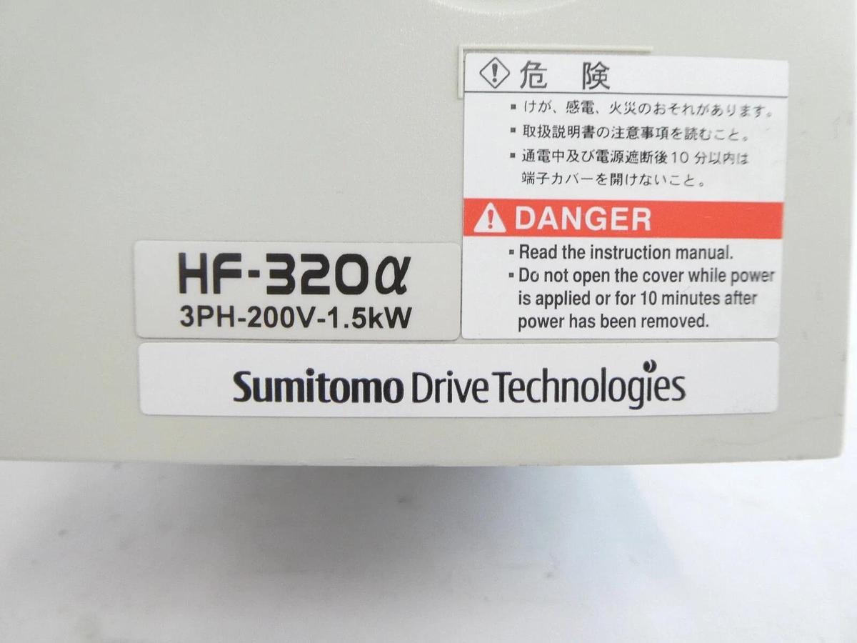 Used Sumitomo Technologies HF3212-1A5 Inverter Speed Controller HF-320α Working