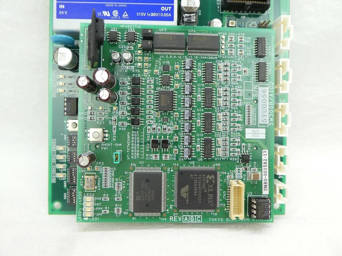 Used TEL Tokyo Electron BX81-070102-14 Board PCB TGB12-1/WTR Trias System Working