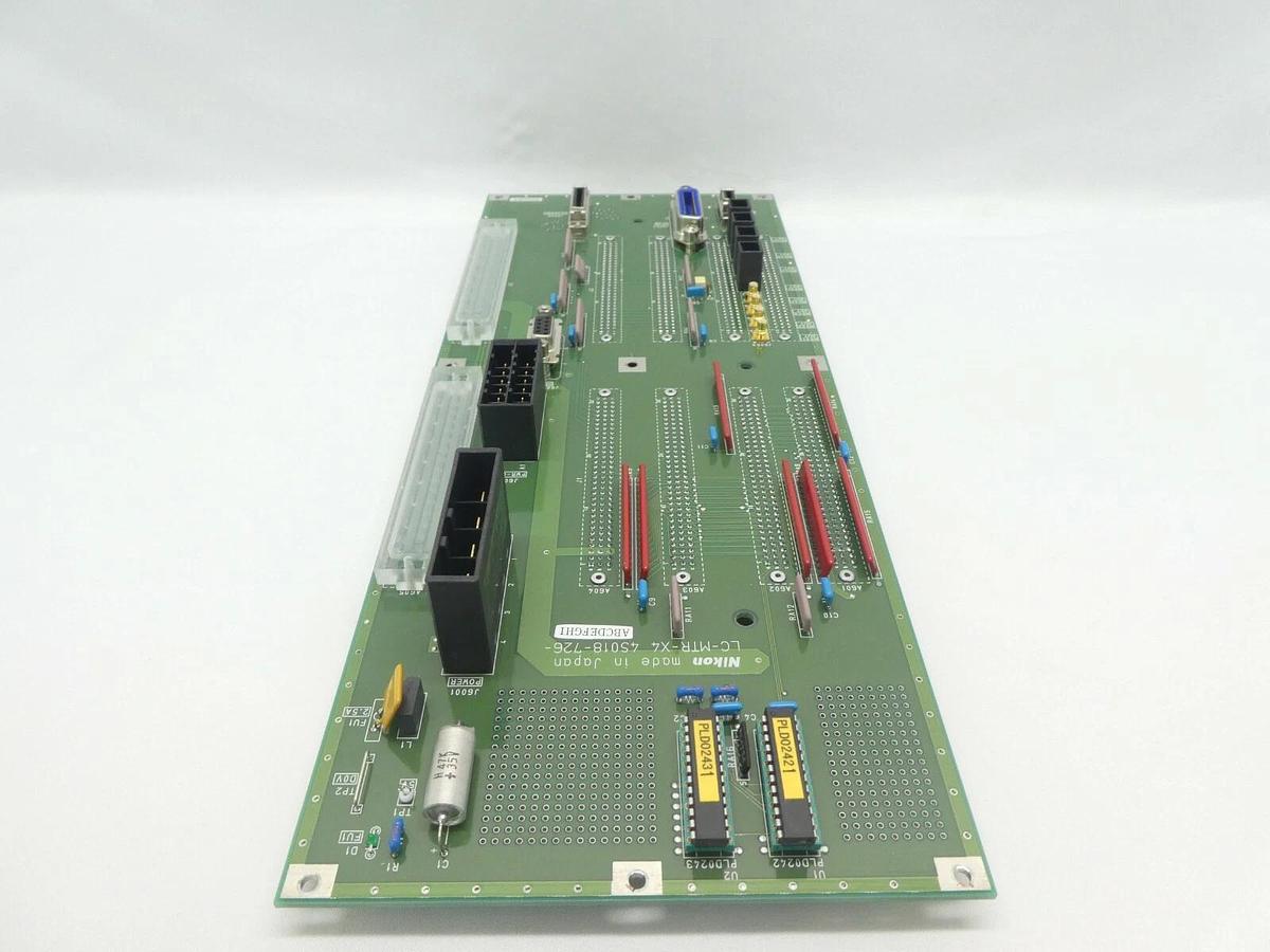 Used Nikon 4S018-726 Backplane Interface PCB LC-MTR-X4 NSR System Working Surplus