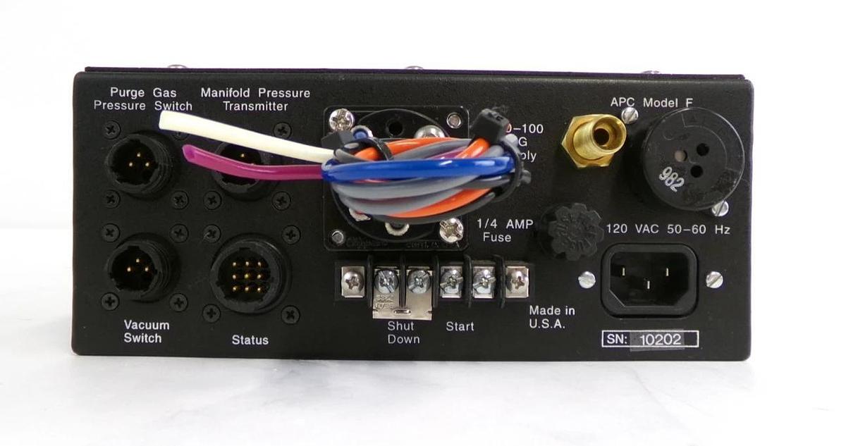 Used Matheson APC-7 ATMI Automatic Purge Controller V1.16 Working