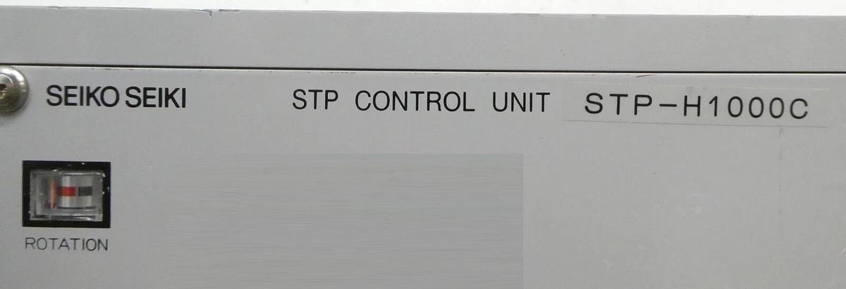 Used STP CONTROL UNIT Seiko Seiki SCU-H1000C Turbomolecular Pump Controller Working
