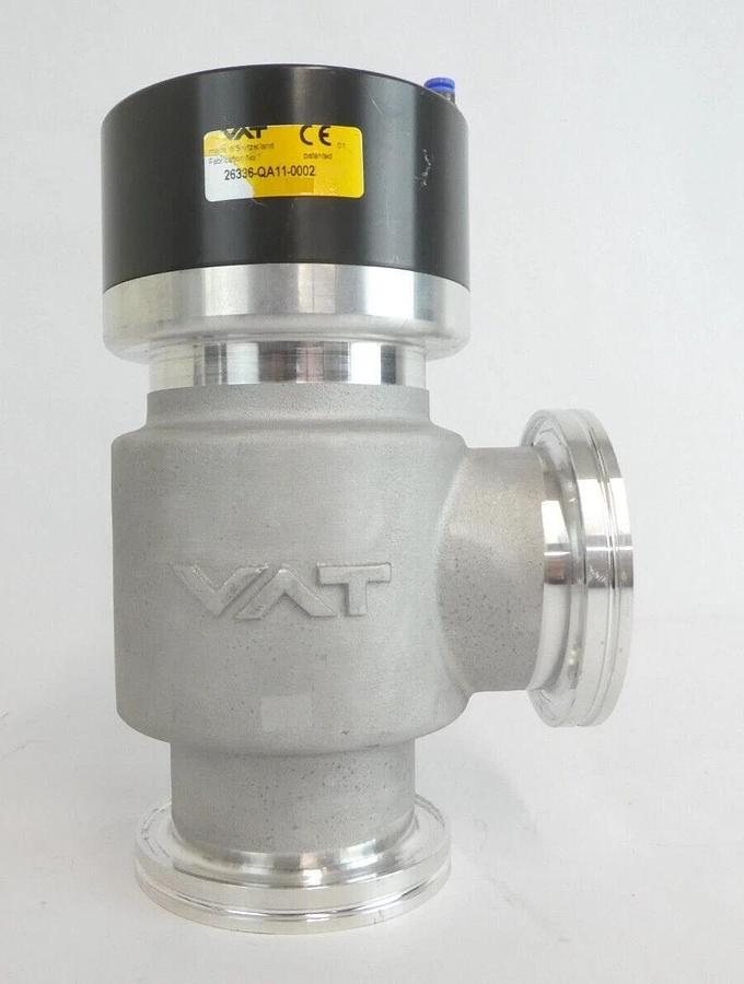 Used VAT 26336-QA11-0002 Angle Valve Series 26 Reseller Lot of 2 Working Surplus