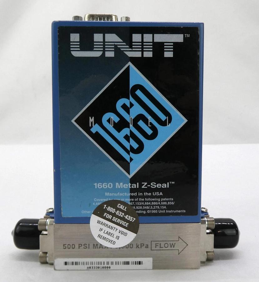 Refurbished UNIT Instruments UFC-1660 Mass Flow Controller MFC 3 SLM NF3 OEM Refurbished