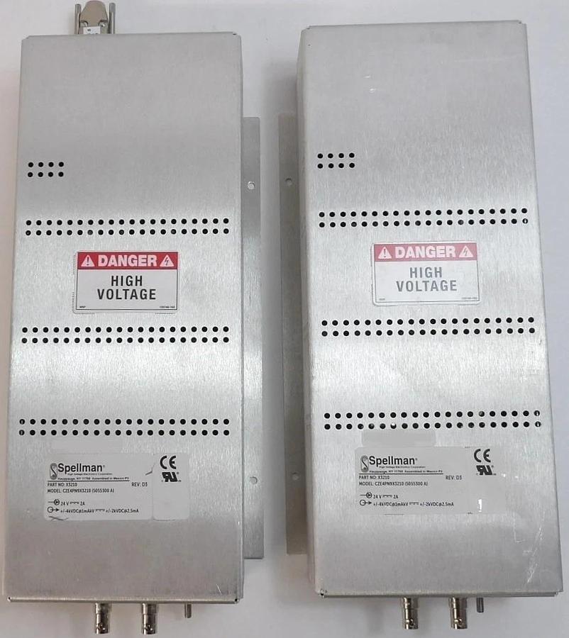 Used Spellman X3210 High Voltage Power Supply CZE4PN9X3210 AB Sciex Lot of 2 Working