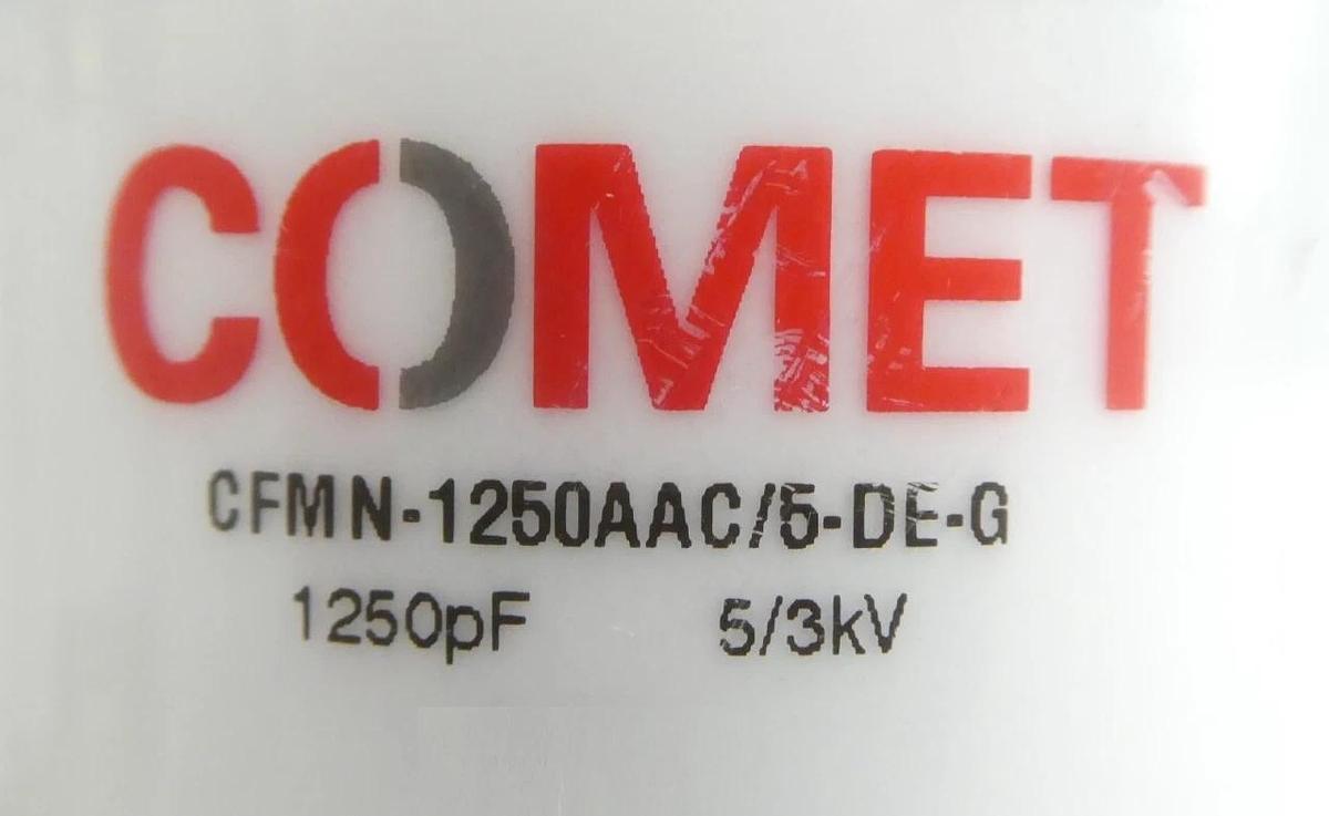 Used Comet CFMN-1250AAC/5-DE-G Fixed Vacuum Capacitor Lot of 7 Working Surplus