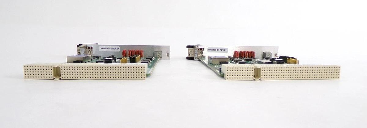 Used MKS Instruments AS00800-09-2 Quad Serial PCB Card AMAT 0190-47594 Lot of 5
