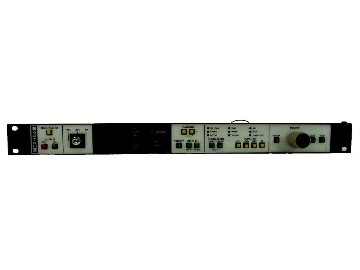 Used MDX-052 AE Advanced Energy 2052-018A Magnetron Remote Interface Panel Working