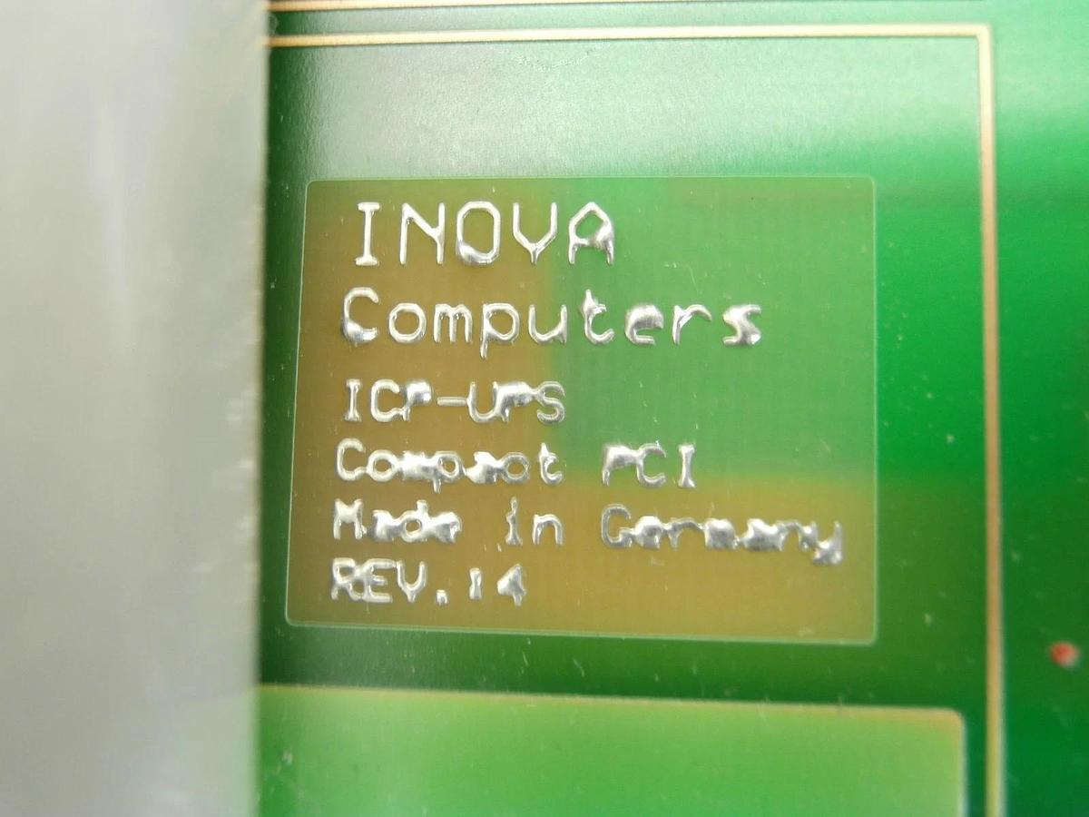 Used Inova Computers 11249 UPS Board PCB Card 1-ICP-UPS UPS60-27.10.00 Used Working