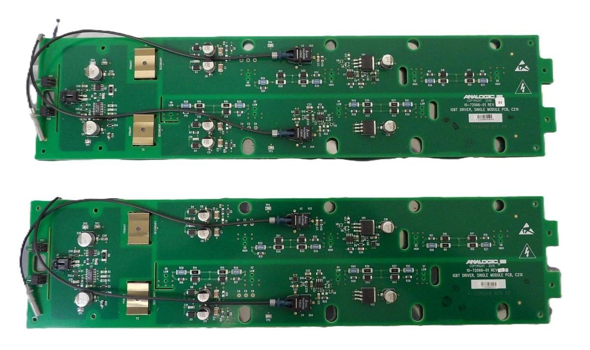 Used Analogic 10-72066-01 IGBT Driver Single Module C21X PCB Lot of 2 Working