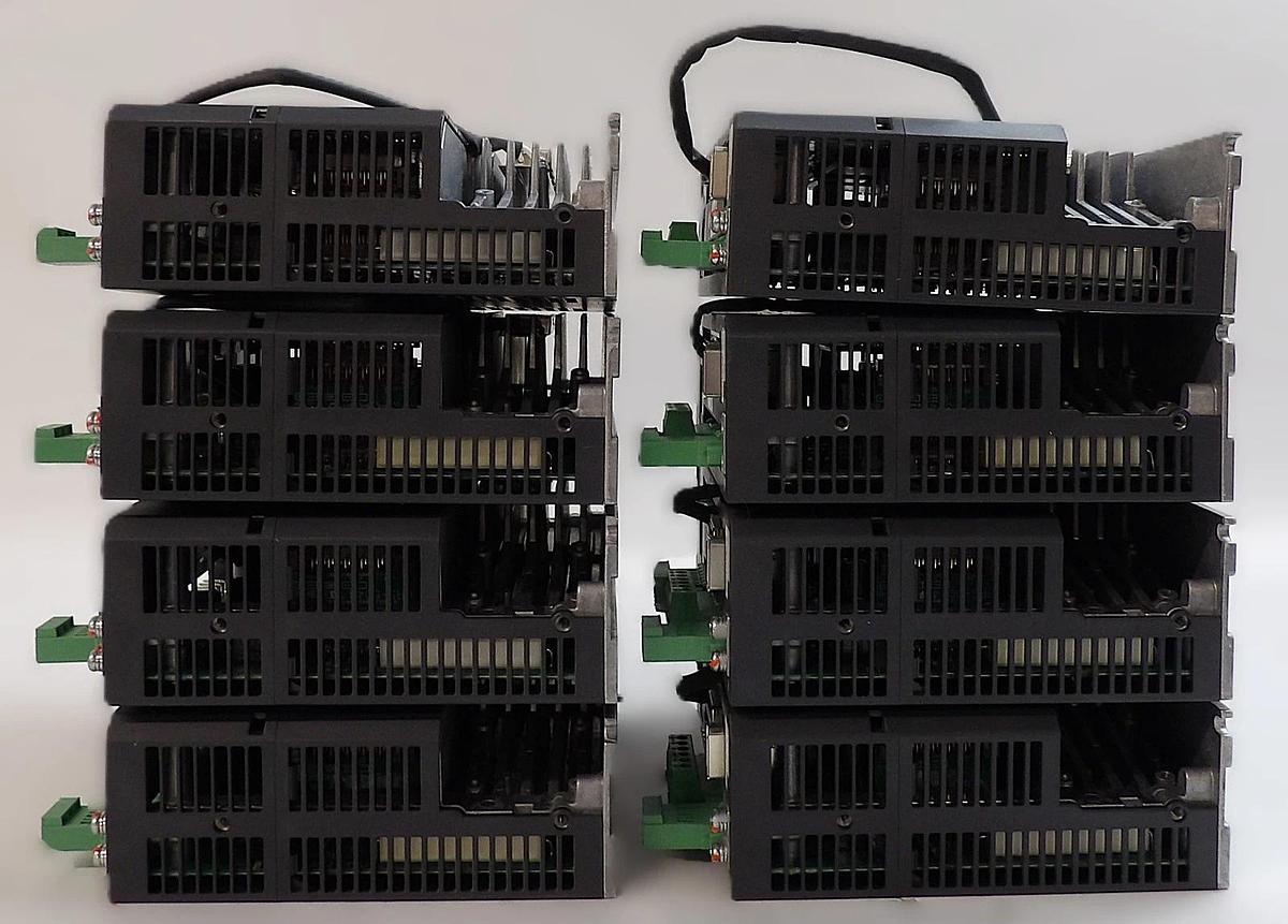 Used Sanyo Denki RS1L01AZB00 Servo Drive SANMOTION R Reseller Lot of 8 Working