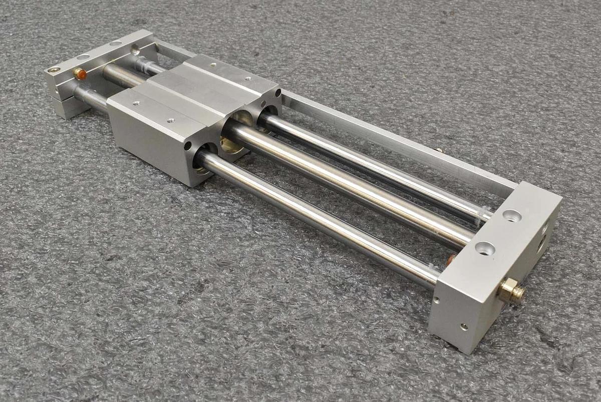 Used SMC CY1L10H-200-A80 Guided Cylinder Rodless Linear Actuation