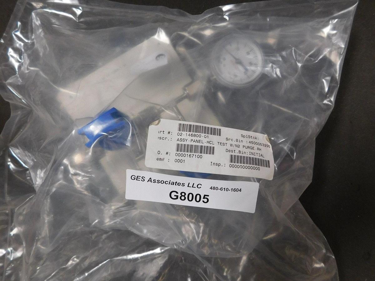 ASM 02-146800-01 ASSY-PANEL-HCL TEST W/N2 PURGE-RH New Surplus