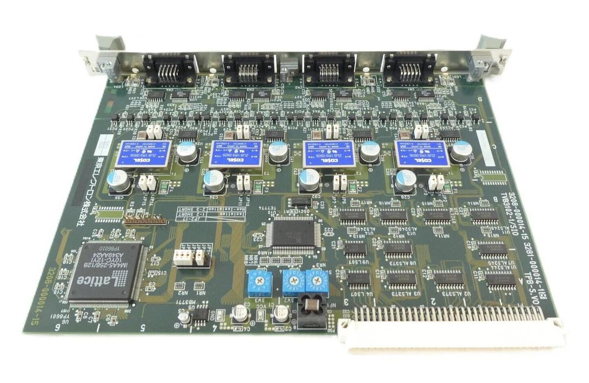 Used TEL Tokyo Electron 3281-000014-18 PCB Card TVB3102-1/SIO 3208-000014-15 Working