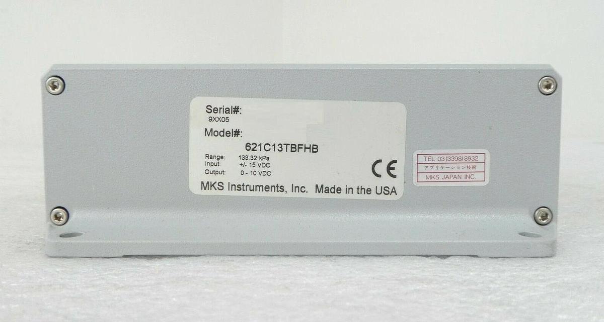 Used MKS Instruments 621C13TBFHB Remote Transducer and Signal Conditioner TEL Working