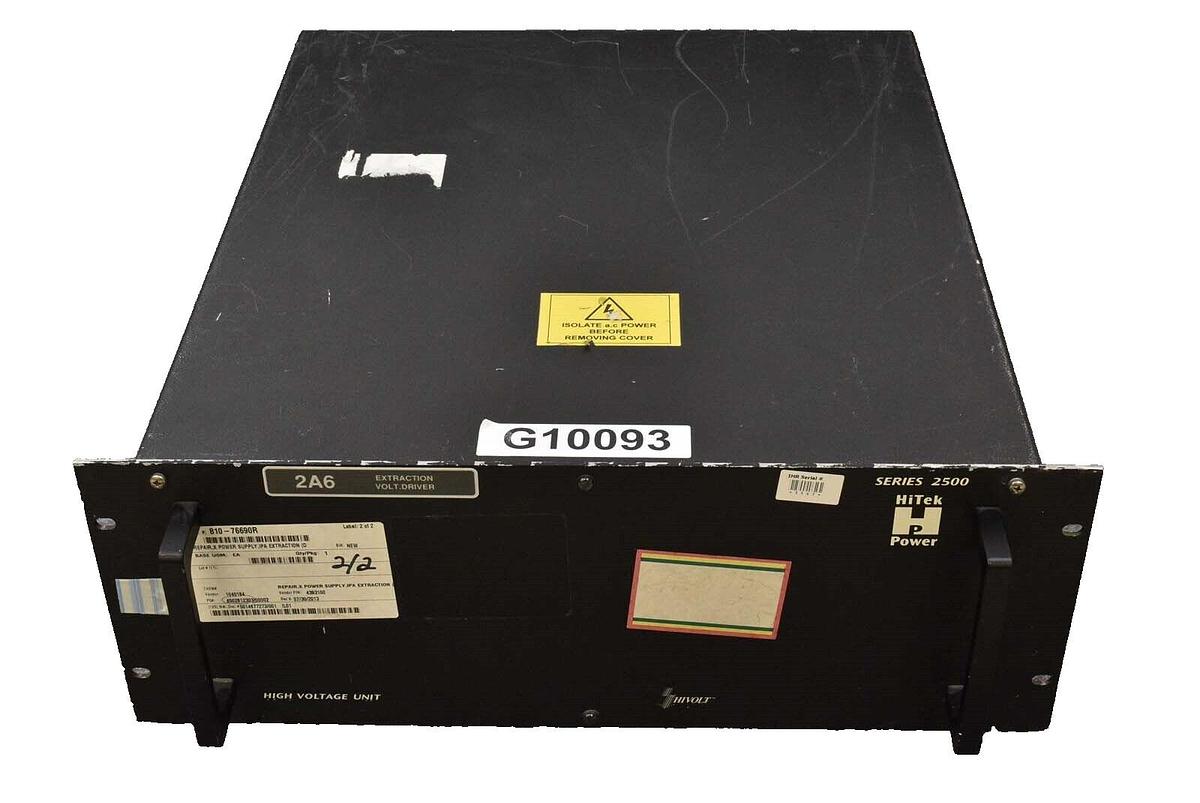 Used HiTek Power OL250050305 Power Supply A1017610 Series 2500 Spare Surplus
