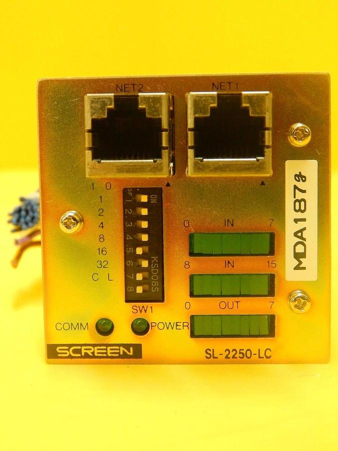 Used DNS Dainippon Screen SL-2250-LC Network Communication Module Working Surplus
