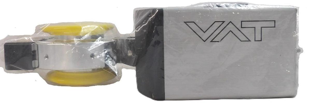Used VAT 61234-KAGQ-BFT1 Butterfly Control Valve Series 612 Lot of 2 Working