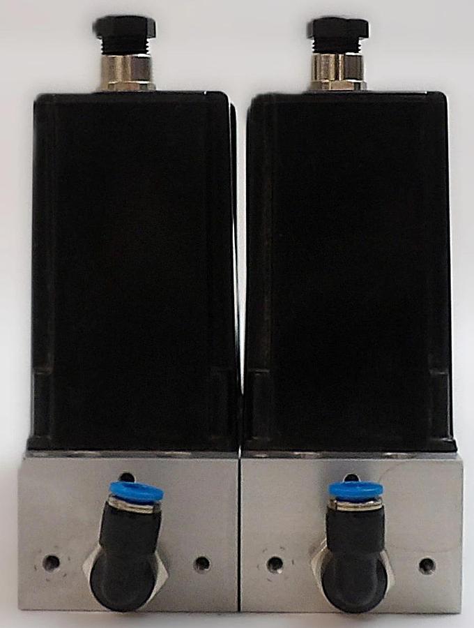 Used ASCO Numatics 833-380501199 Flow Controller EVG150 Reseller Lot of 2 Working
