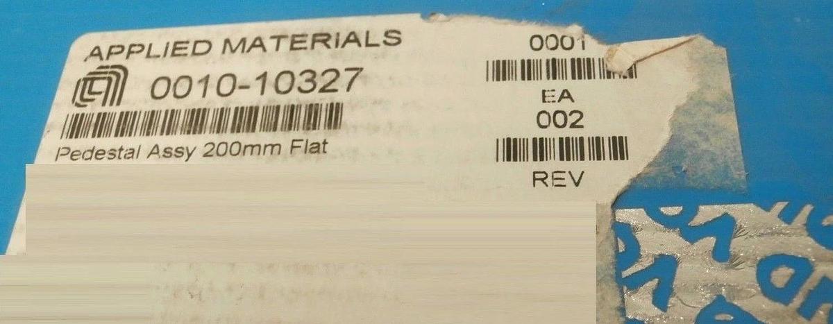 Used AMAT Applied Materials 0010-10327 200mm ESC Wafer Flat Pedestal Working