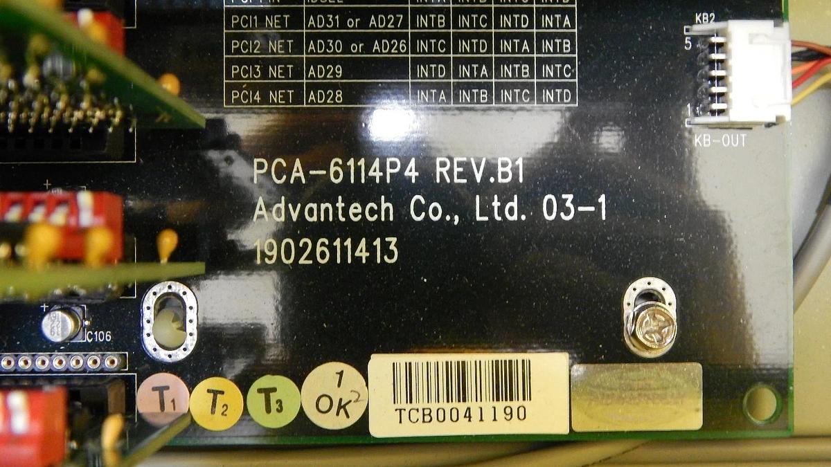 Used Advantech IPC-610BP-250 Handler PC 610 LKT Automation TMT 1214 Working Surplus
