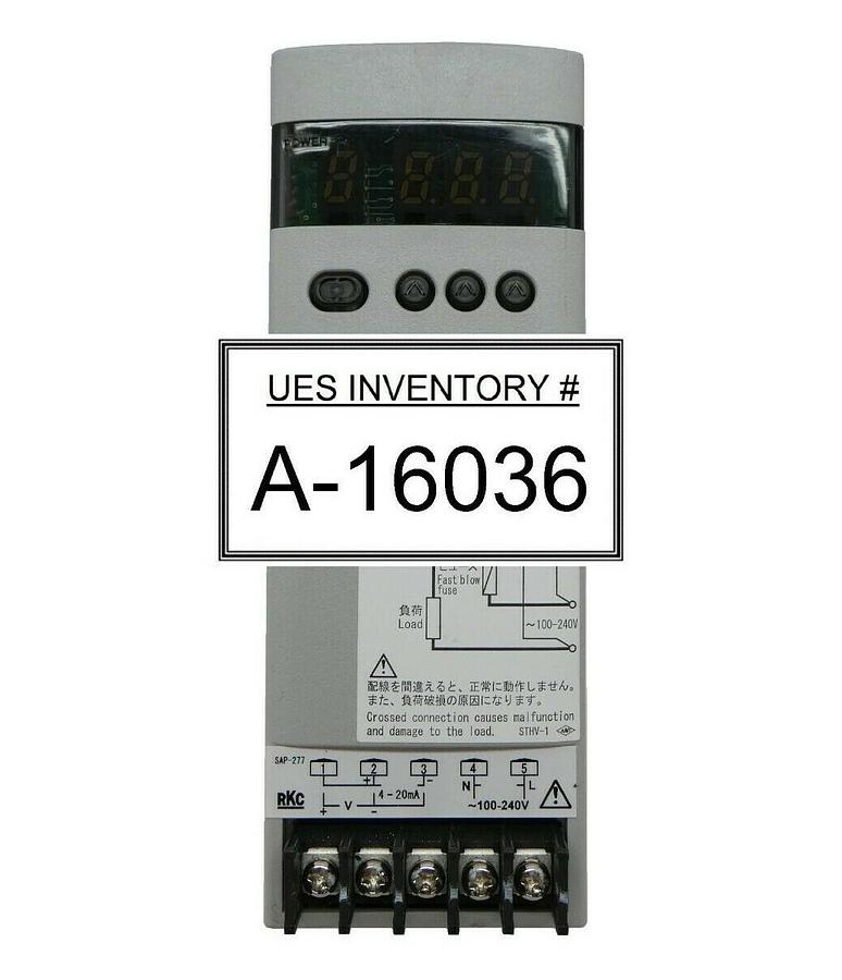 Used RKC Instruments THV-1PZ030-8*HN-9 Single Phase Power Control Unit Working Spare