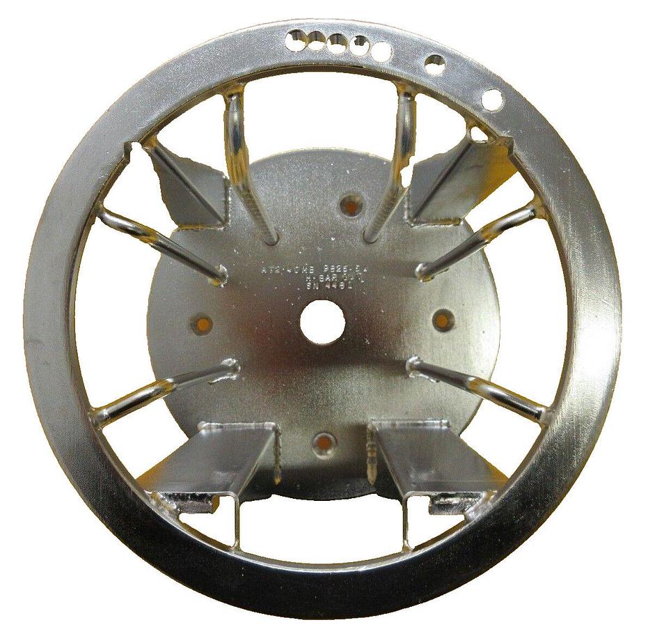 Used Semitool A72-40MB-9826-5W 100mm SRD Rotor H-BAR-OUT A72-40MB Verteq Working