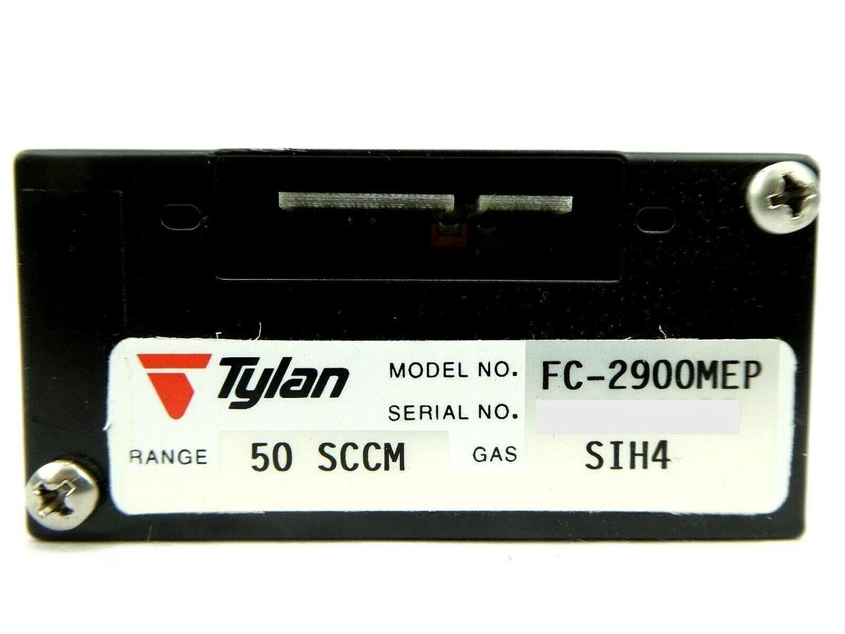 Used Tylan General FC-2900MEP Mass Flow Controller MFC 50 SCCM SiH4 2900 Working