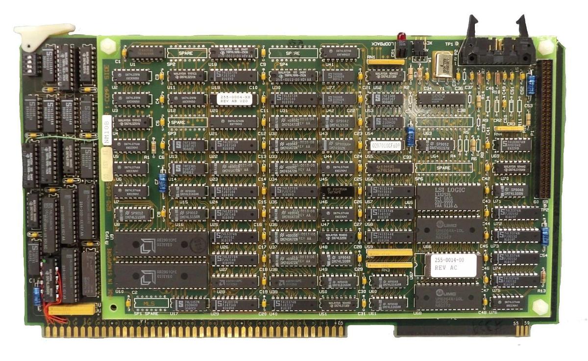 Used Racal InterLan 625-0054-00 Ethernet Link PCB Card KLA 710-045184-00 Working