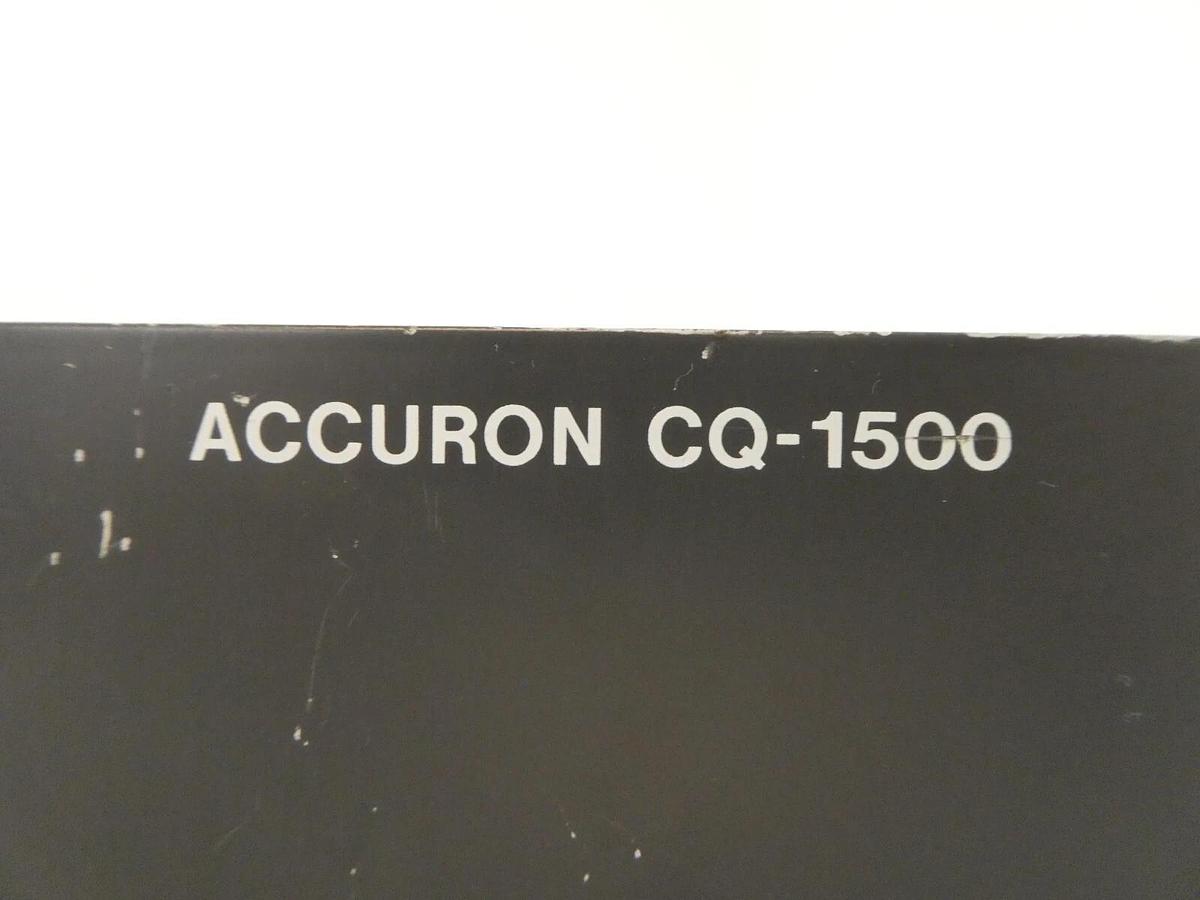 Used Kokusai Electric CQ1500(01) Digital Direct Controller ACCURON CQ-1500 Working