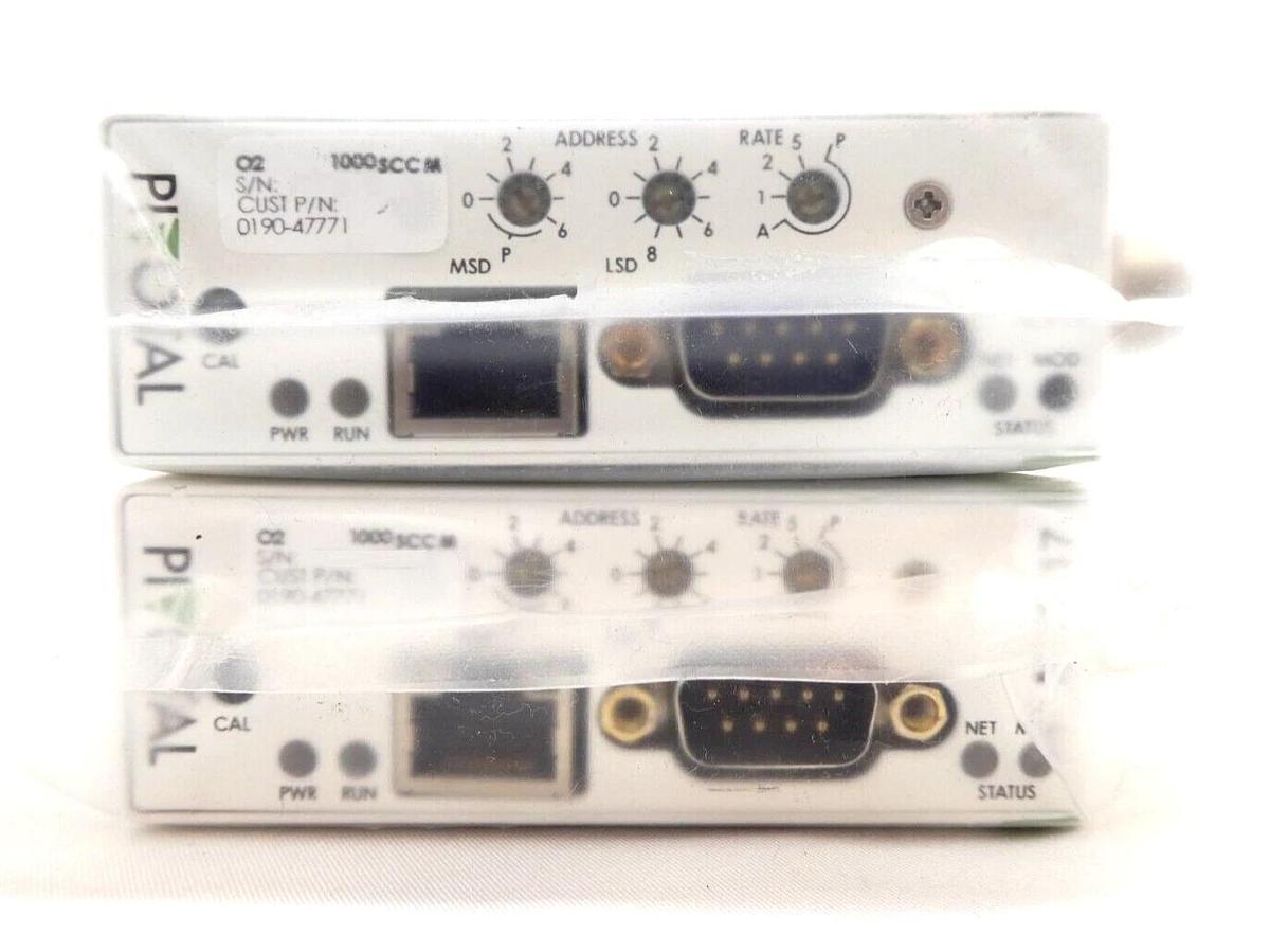 Pivotal 32-02135 Mass Flow Controller MFC 1000 SCCM O2 0190-47771 Lot of 2 New
