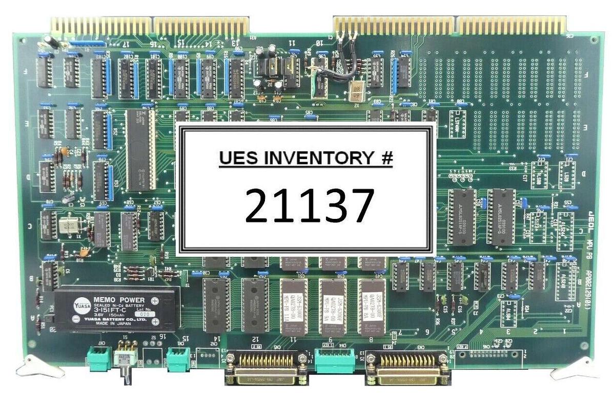 Used JEOL AP002129(01) Processor PCB Card MPU PB JSM-6300F SEM Working Surplus