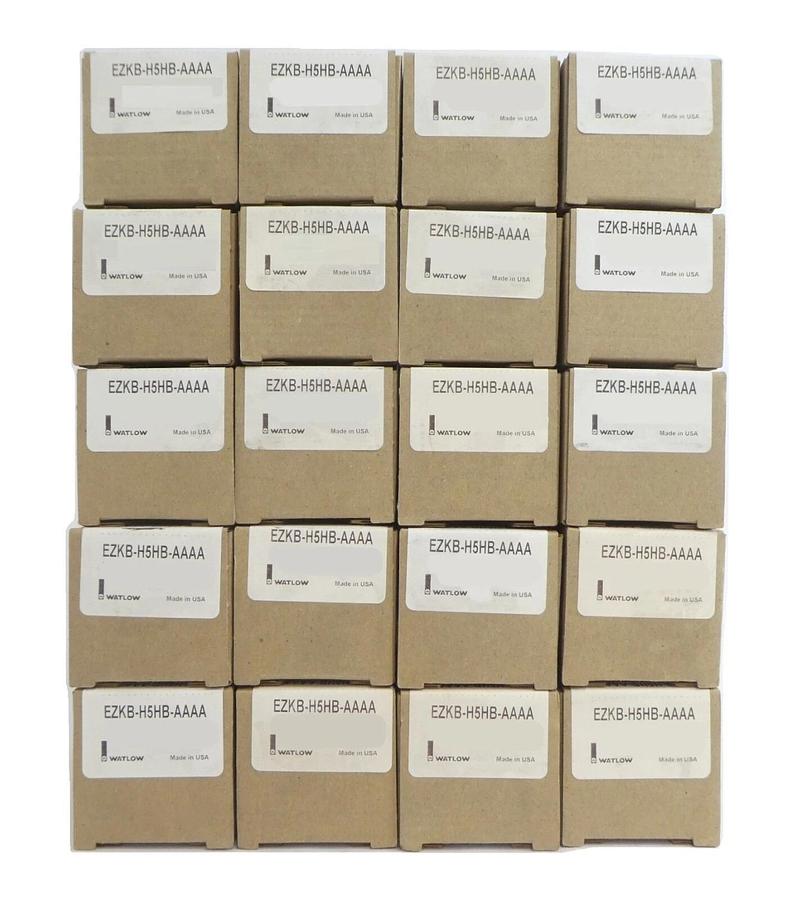Watlow EZKB-H5HB-AAAA Temperature Controller EZ-Zone Lot of 20 New Surplus