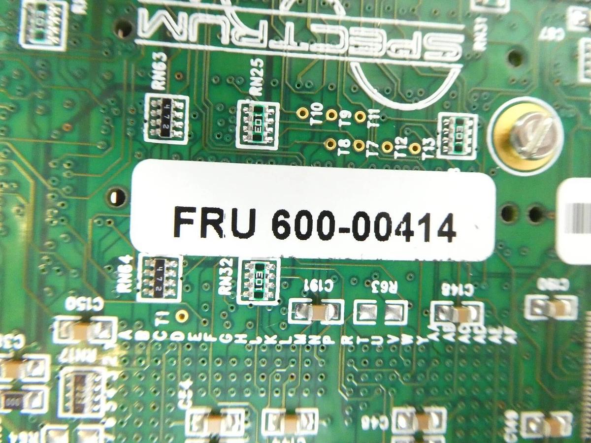 Used Spectrum FRU 260-00722 Processor PCB Card 600-00414 ESI FRU 202-00106 Working