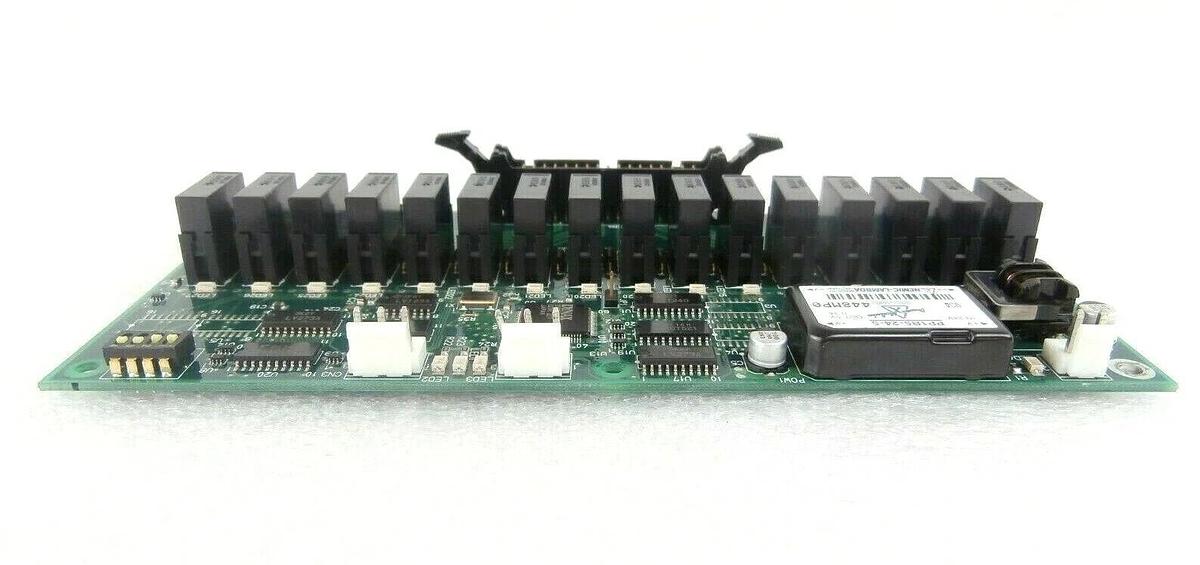 Used Dynax DNX2080 Terminal Relay Board PCB Fics-IOM/16RH1 TEL T-3044SS Working Spare