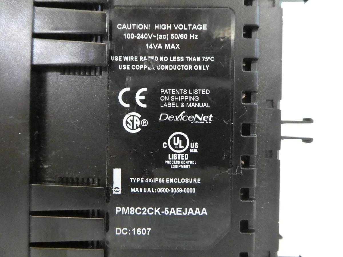 Used Watlow PM8C2CK-5AEJAAA PID Controller EZ-ZONE Reseller Lot of 2 Working Surplus