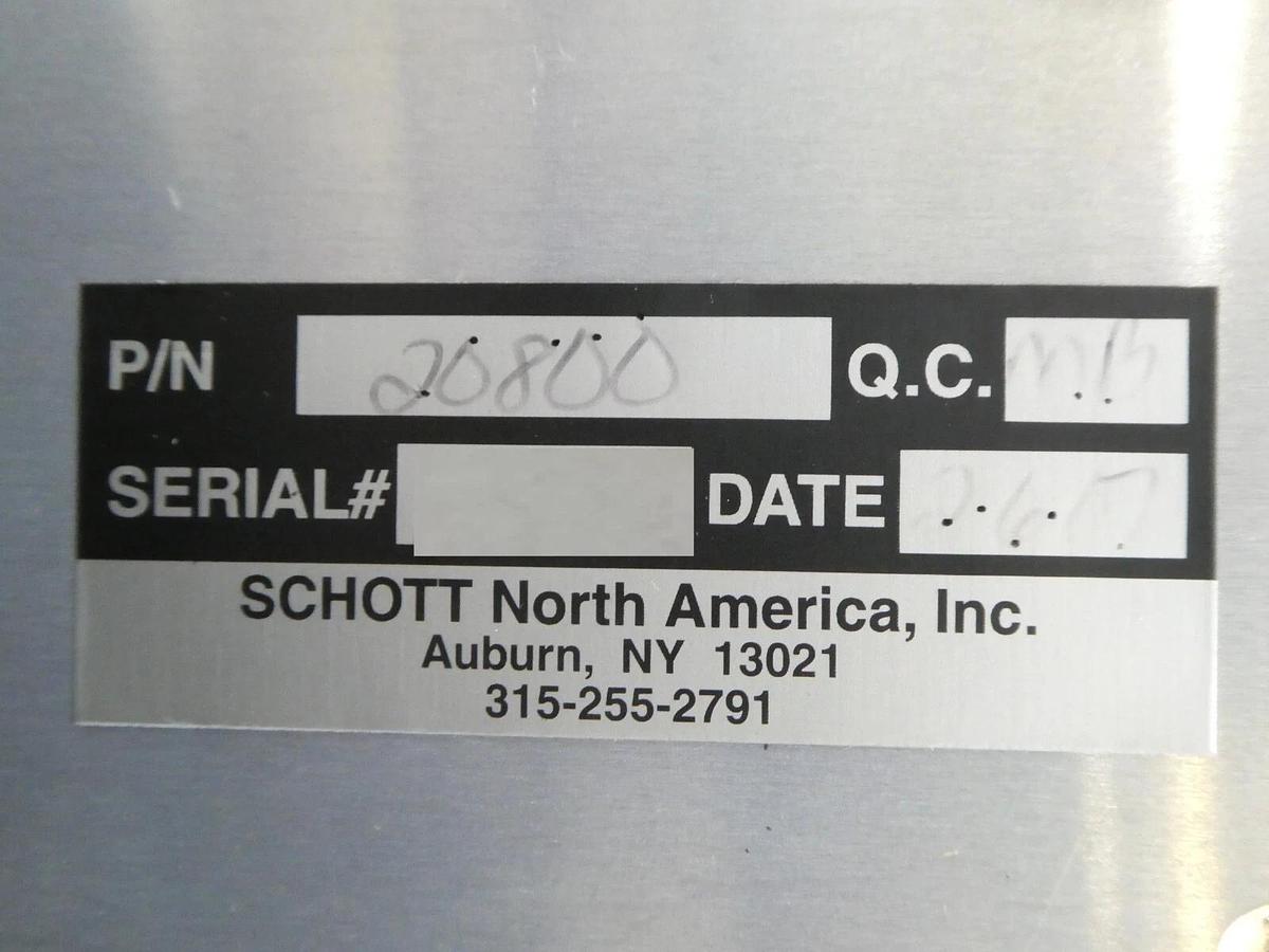 Used J-MAR Precision 010-4823-001 Fiber Optic Light Assembly Schott DCRIII Working