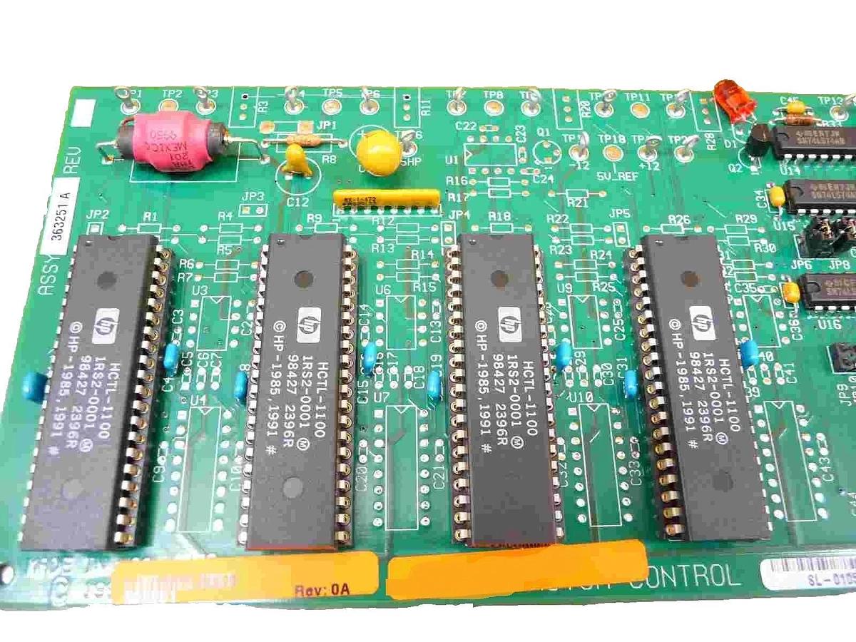 Used Tencor Instruments 363251 4-Channel Motor Control PCB Card AIT Working Surplus