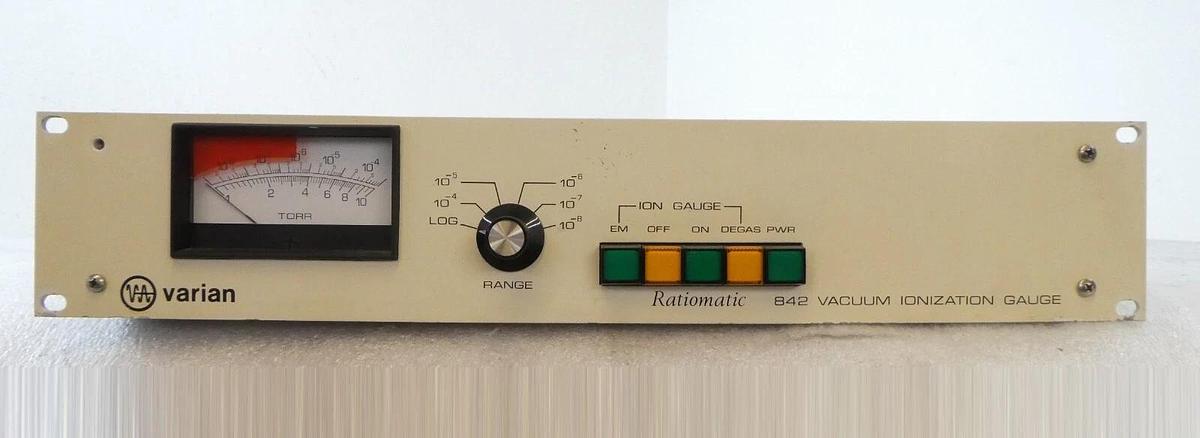 Used Varian 842 Vacuum Ionization Gauge 842 K3132-308 842-302 Lot of 2 Working Spare
