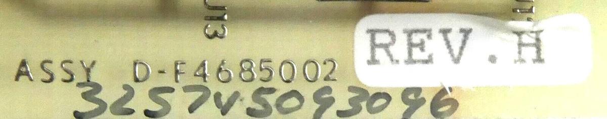 Used Varian VSEA D-F4685002 Vertical Y Scan Generator PCB Card Working Surplus