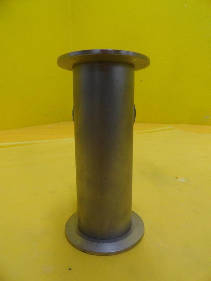 Used Nor-Cal 99B1554-C High Vacuum Tube Tee Stainless Steel NW50 Used Working