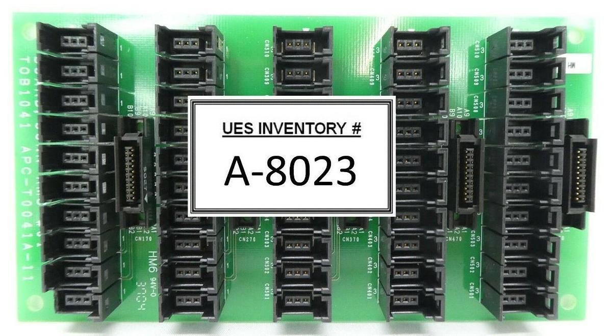 Used TEL Tokyo Electron APC-T0041A-11 Connector PCB CONN AMC #01 TOB1041 Lithius