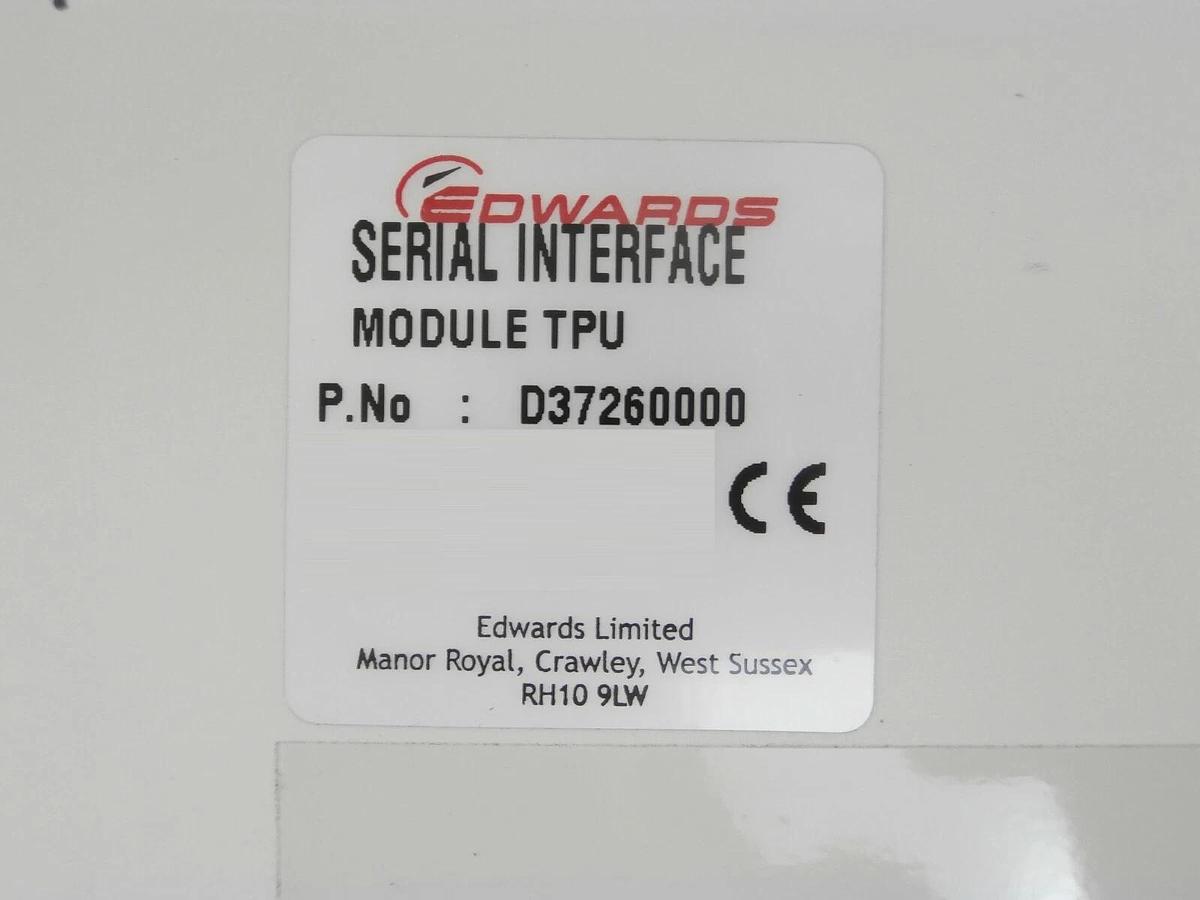 Used Edwards D37260000 Serial Interface Module TPU Working Spare