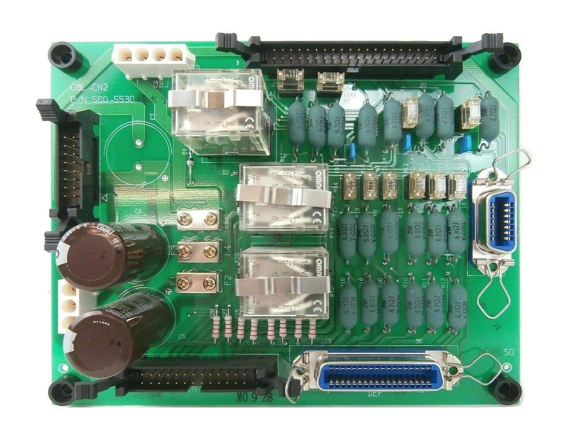 Used Hitachi 560-5530 Relay PCB COL-CN2 S-9300 Scanning Electron Microscope Working