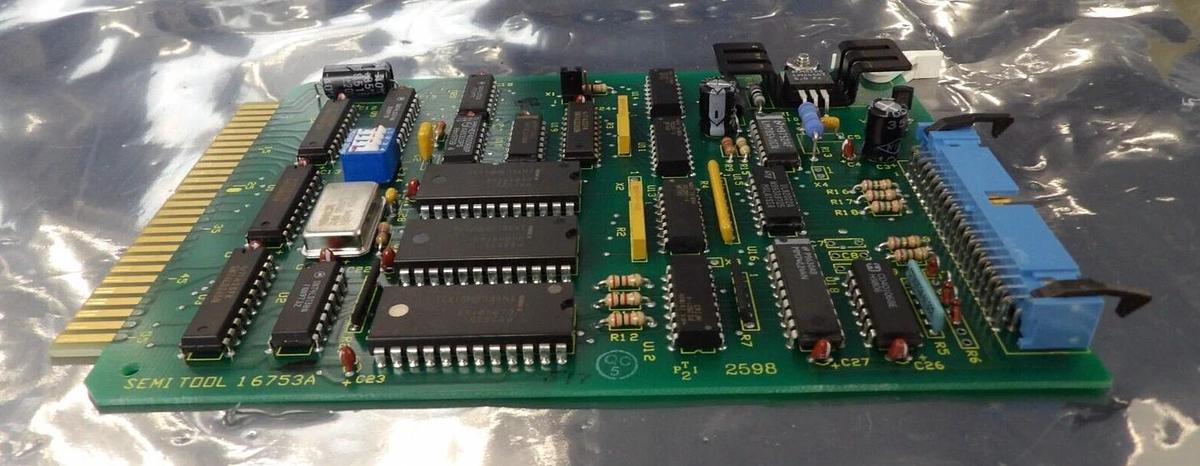 Used Semitool 16753-513 Motor Interface PCB Card Assembly 16753 Working