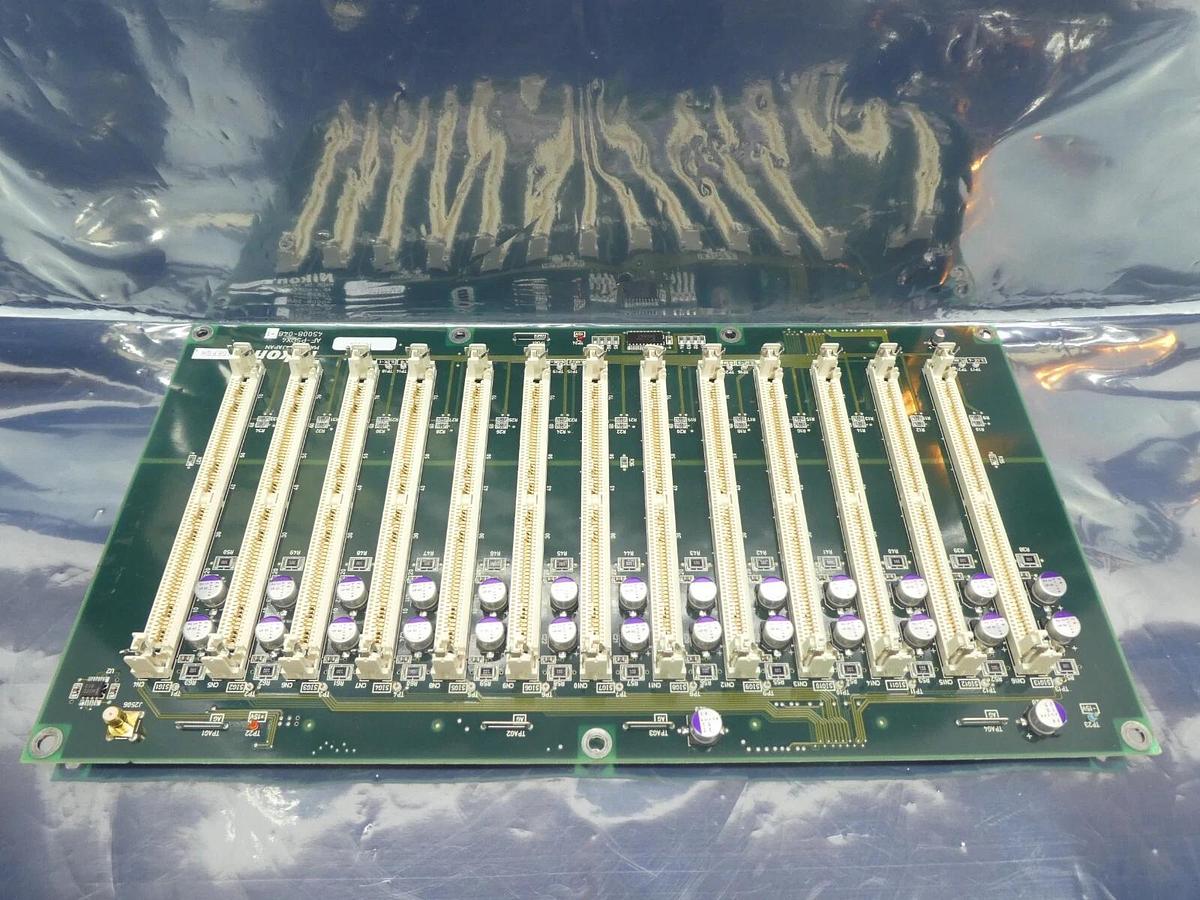 Used Nikon 4S008-048-1 Relay Backplane PCB AF-PSDX4 Copper Exposed NSR Series Working