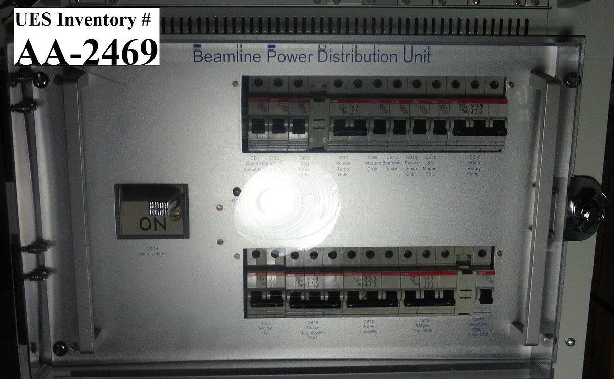 Used AMAT Applied Materials 9090-00846 Beamline Power Distribution Unit Working