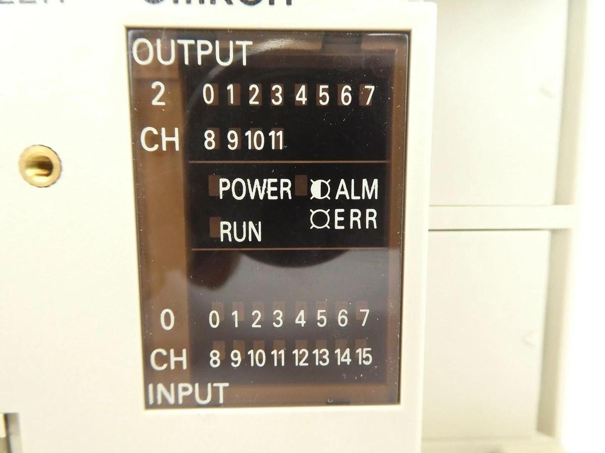 Used Omron C28H-C6DR-DE Programmable Logic Controller PLC SYSMAC C28H Working Spare