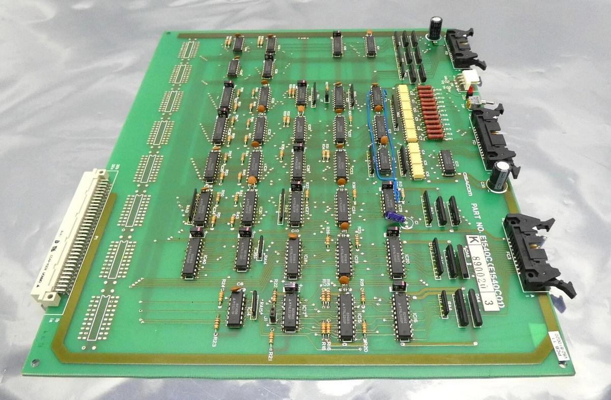 Used Osacom E1540C Operator Panel Interface PCB E1540C01 VSEA V82-810020 Working