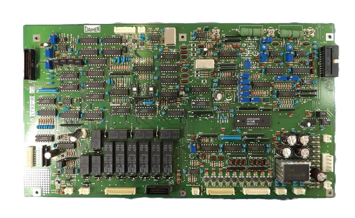 Used Daihen RG-311A RF Generator Interface PCB AG-A-50B2-V Working Surplus