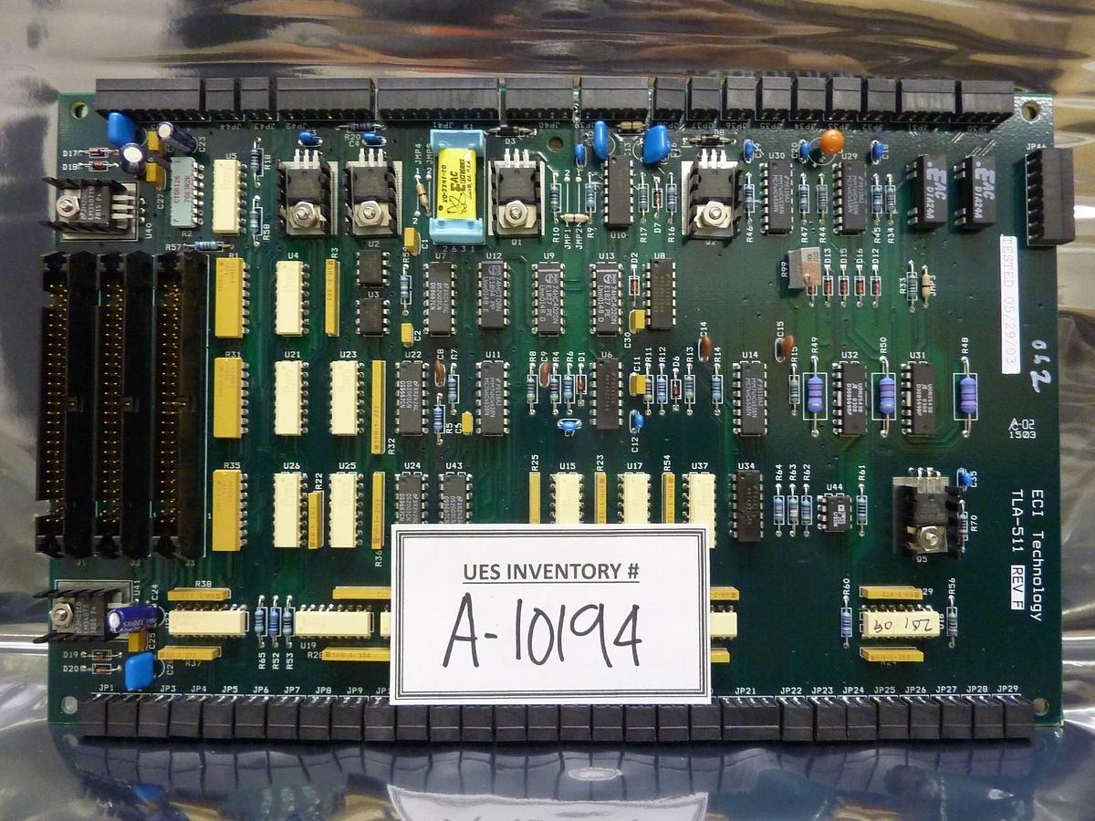 Used ECI Technology TLA-511 Interface Processor Board PCB Card QLC-5001 Used Working